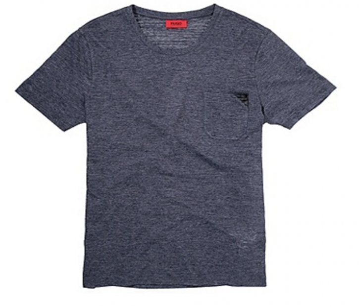 HUGO T-SHIRT DIANCO FARBE BLAU 414