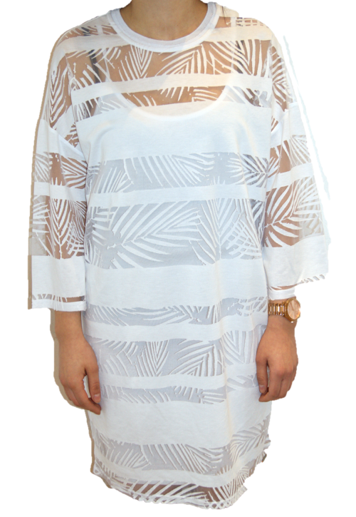 BOSS ORANGE KLEID DIBURN FARBE WEISS 100