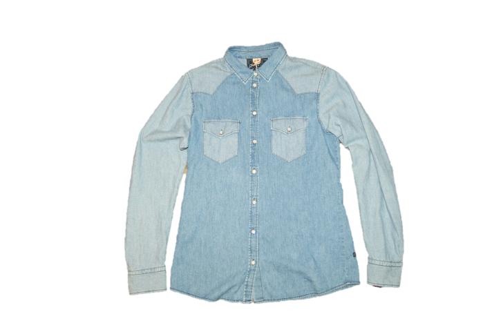 BOSS ORANGE JEANSHEMD EDEA FARBE JEANSBLAU 426