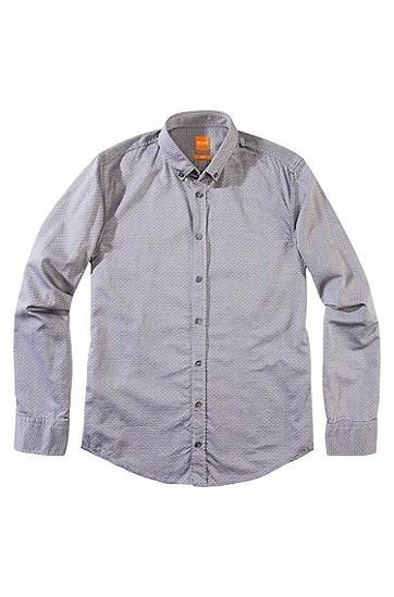 BOSS ORANGE HEMD EDIPO E FARBE SCHWARZ 001