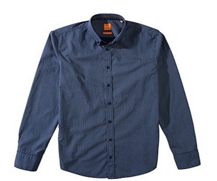 BOSS ORANGE HEMD EDIPOE FARBE BLAU 404