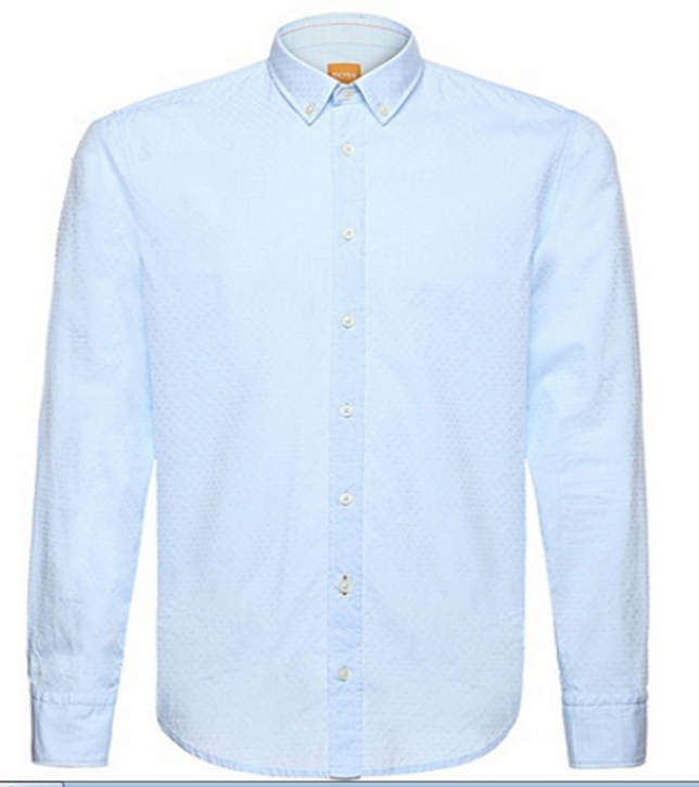 BOSS ORANGE HEMD EDIPOE FARBE HELLBLAU 460