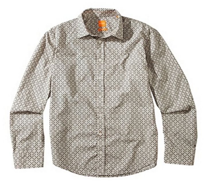 BOSS ORANGE SHIRT EDIPOE FARBE GRAU 059