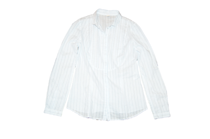 BOSS ORANGE BLUSE EFELLAE FARBE WEISS/STREIFEN 101