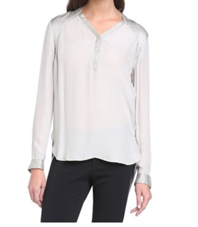 BOSS ORANGE BLUSE EFIVEE_2 FARBE GRAU 053