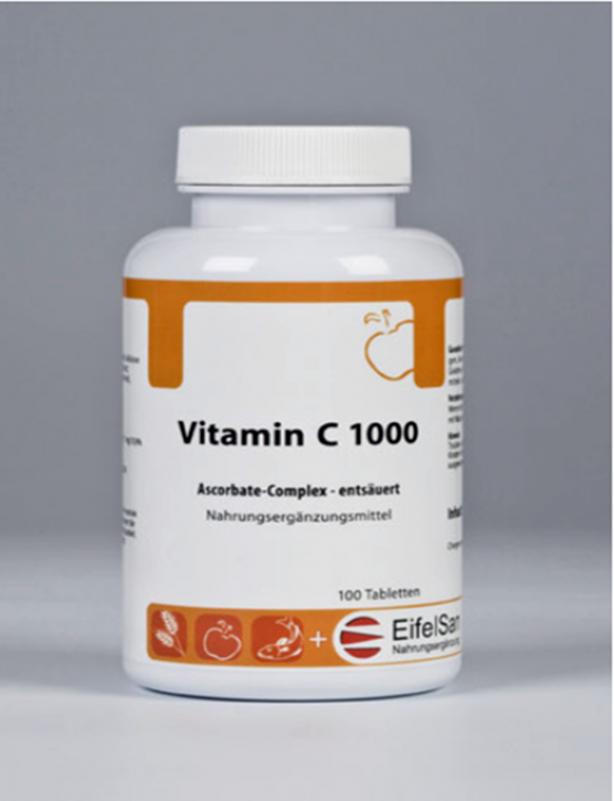 EIFELSAN TopSport Vitamin C 1000 Ascorbate Complex 100 STÜCK