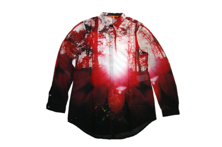 BOSS ORANGE BLUSE EIMANE_6 FARBE ROT 980