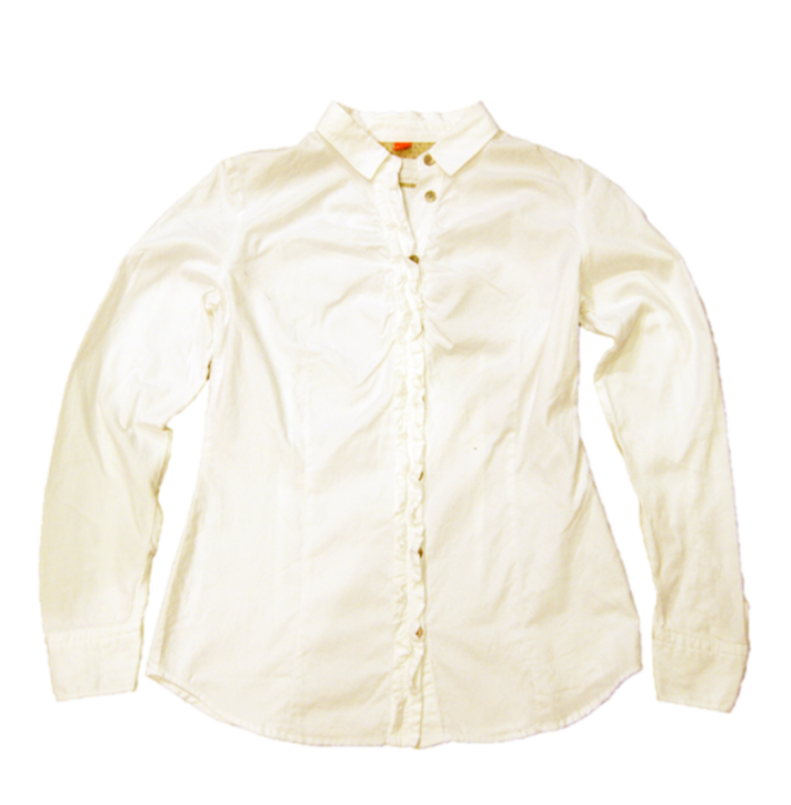 BOSS ORANGE BLUSE ELAXIE FARBE WEISS 100