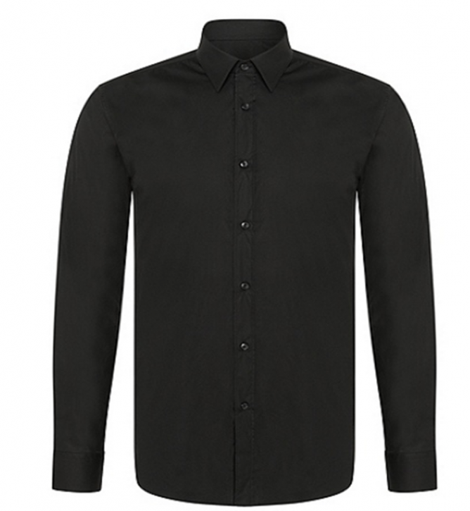 HUGO SHIRT ELISHA  FARBE SCHWARZ 001