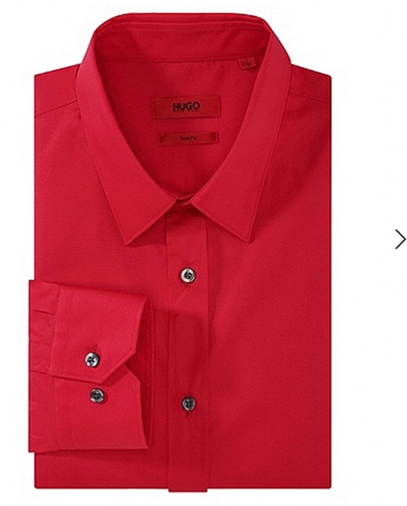 HUGO BOSS ELISHA SHIRT FARBE ROT 620
