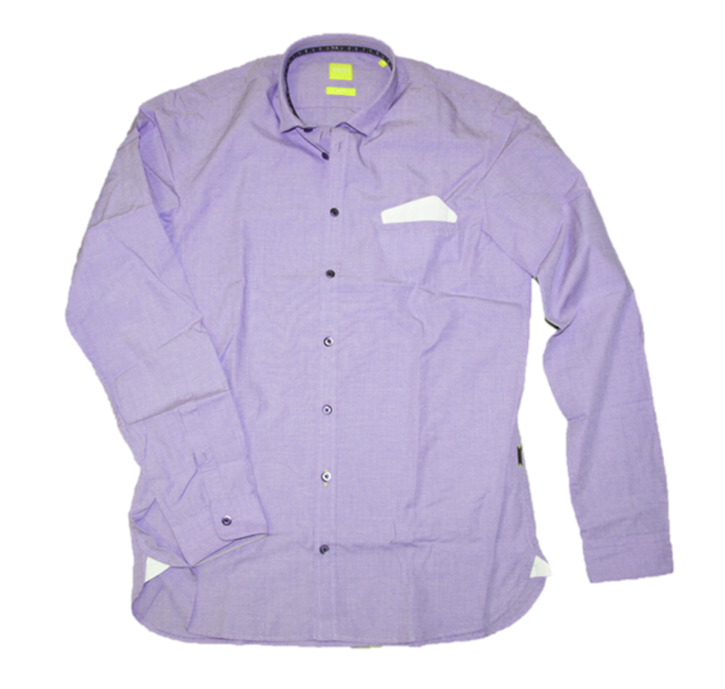 BOSS ORANGE SLIM FIT SHIRT EMISOE FARBE BLAU 422