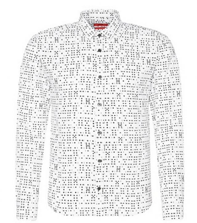 HUGO HEMD ERO3 FARBE WEISS 001