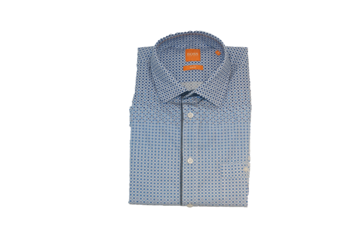 BOSS ORANGE HEMD ESLIMYE FARBE HELLBLAU 425