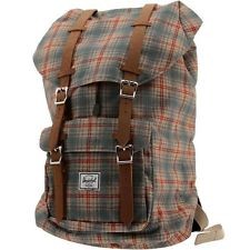 HERSCHEL RUCKSACK LITTLE AMERICA GREY PLAID