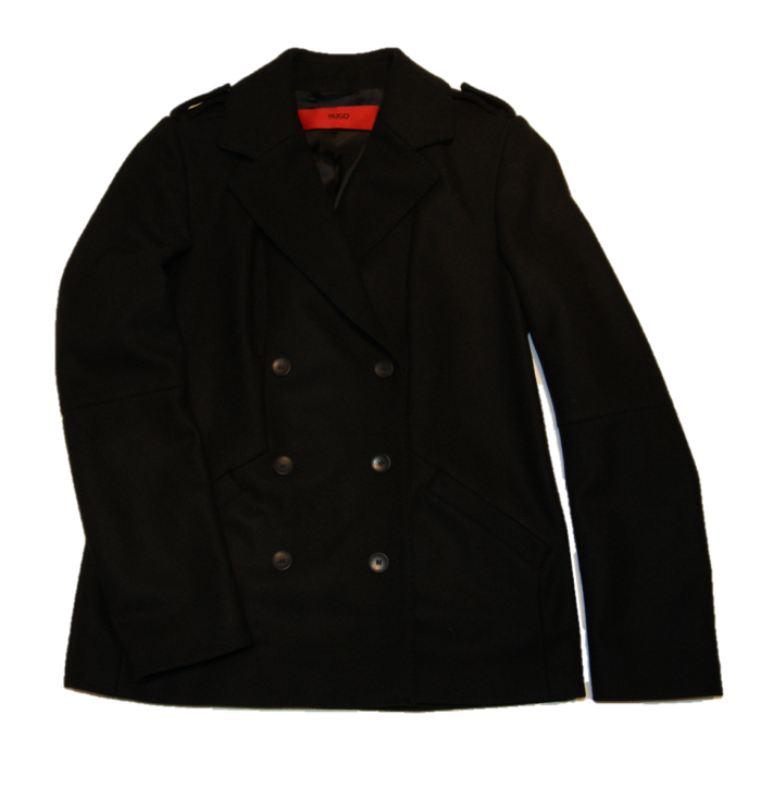 HUGO JACKE FINKAS FARBE SCHWARZ