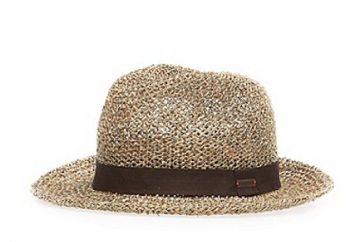 BOSS ORANGE STROHHUT FINN FARBE HELLBRAUN 253