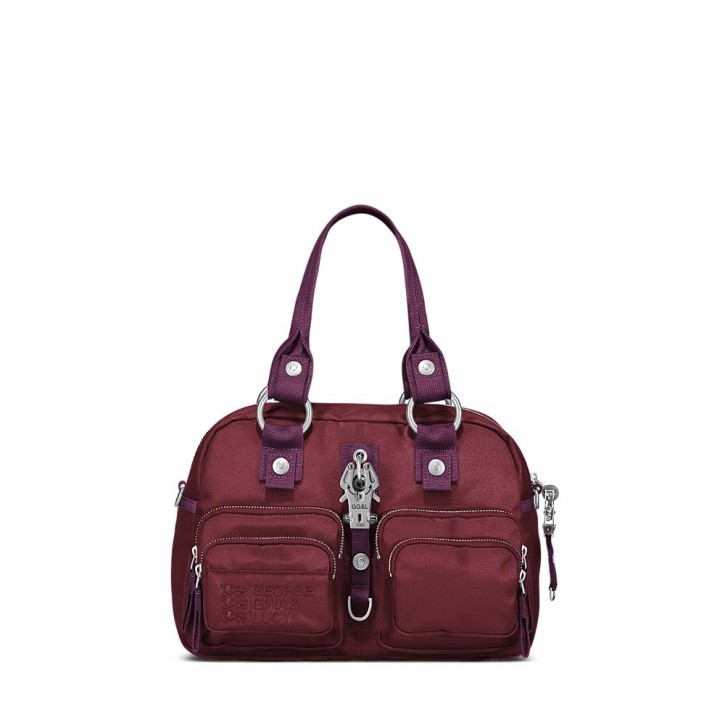 GEORGE GINA & LUCY SIDE SADDLE FARBE MAROON3SOME # 12