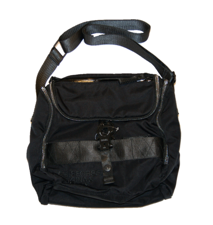 GEORGE GINA & LUCY Nylon Roots Umhängetasche COOLER Farbe sesame black 992