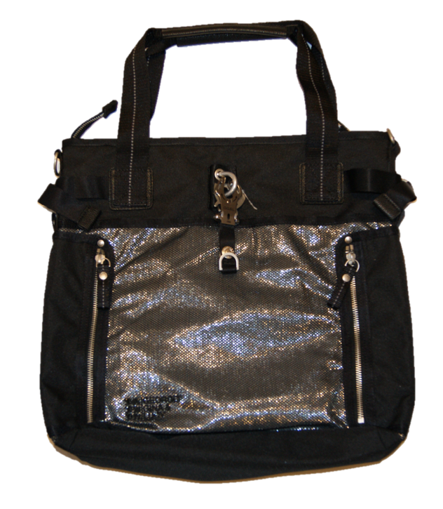 GEORGE GINA & LUCY Shopper Tasche Fire Frei Farbe black silver 925