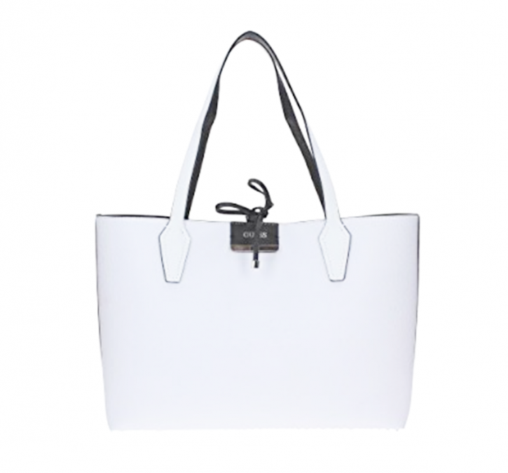 GUESS  WENDE SHOPPER TASCHE BOBBI FARBE WHITE /BLACK