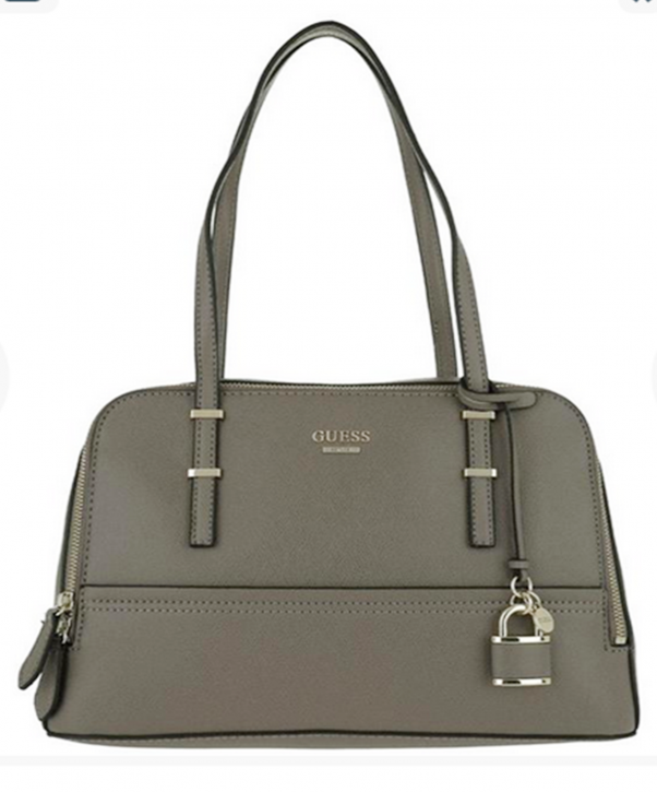 GUESS Damen Handtasche DEVYN Farbe taube