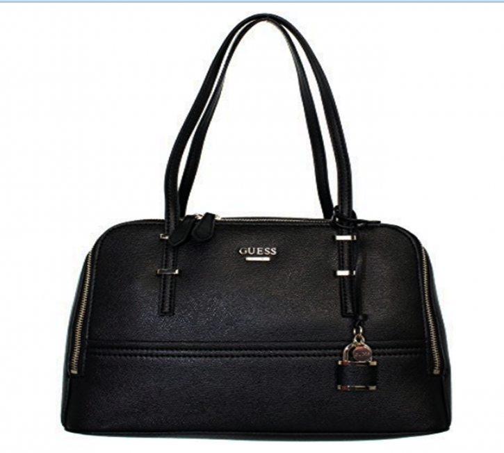 GUESS Damen Handtasche DEVYN Farbe schwarz