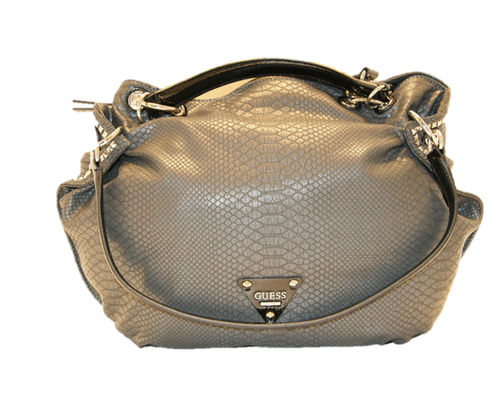 GUESS DAMENTASCHE DYLAN STACHEL FARBE CHARCOAL