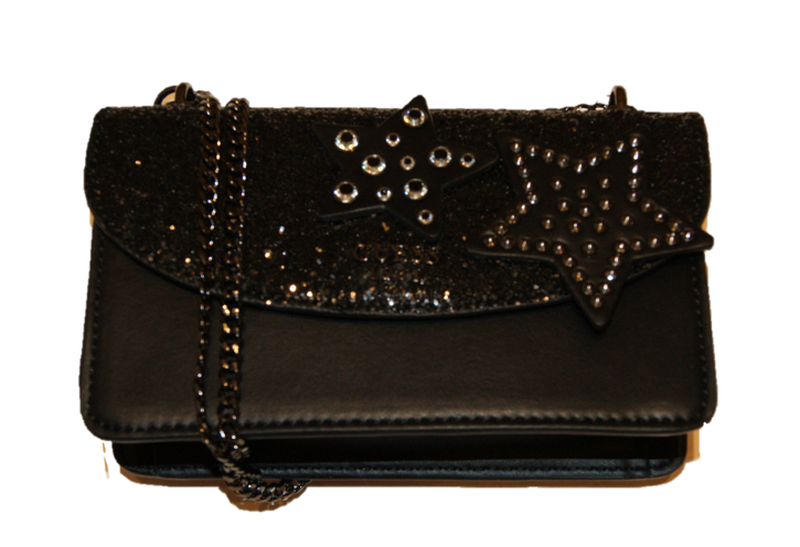 GUESS Crossbody Umhängetasche FALL IN LOVE MINI  schwarz