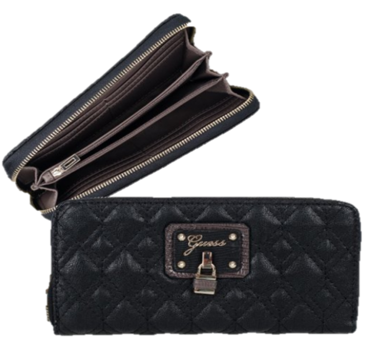 Guess Liane SLG Clutch Geldbörse farbe black