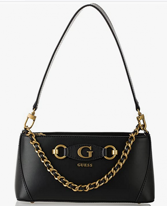 Guess Damen Schultertasche IZZY schwarz