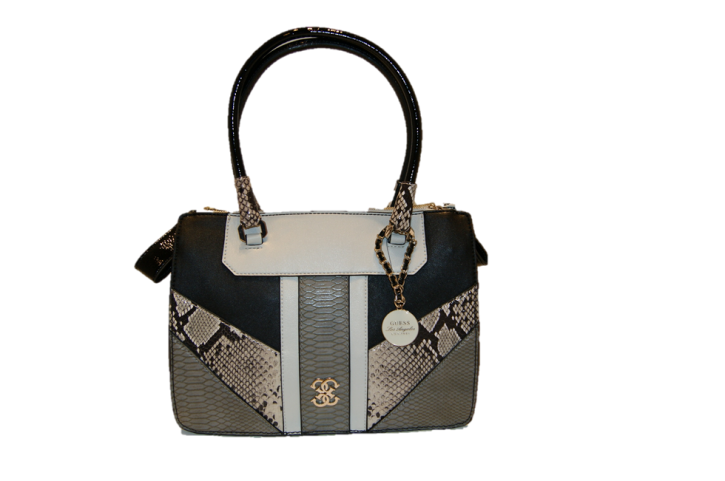 GUESS HANDTASCHE PAXTON FARBE BLACK MULTI