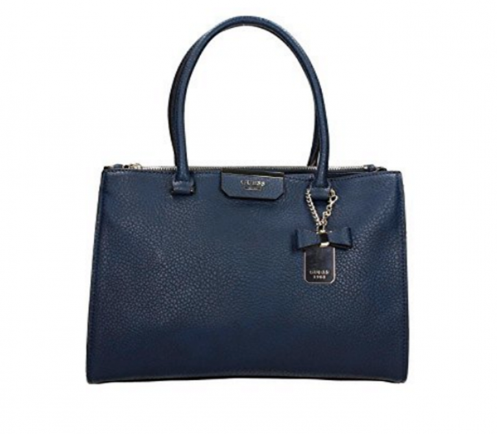 GUESS Damen Shopper Tasche RYANN Farbe dunkelblau