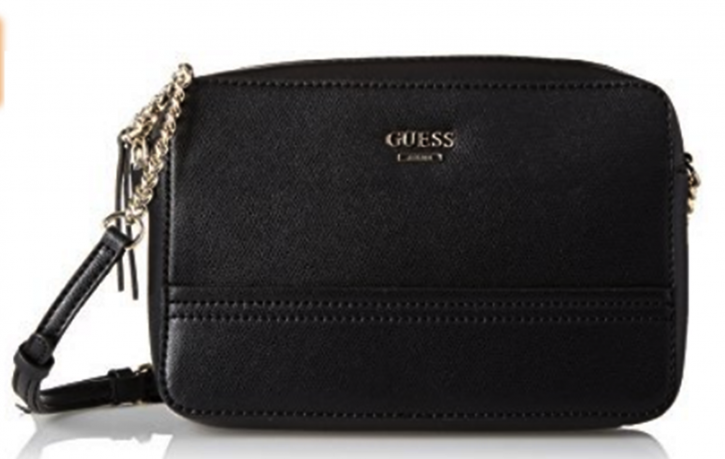 GUESS Schulter Umhängetasche DEVYN Farbe schwarz