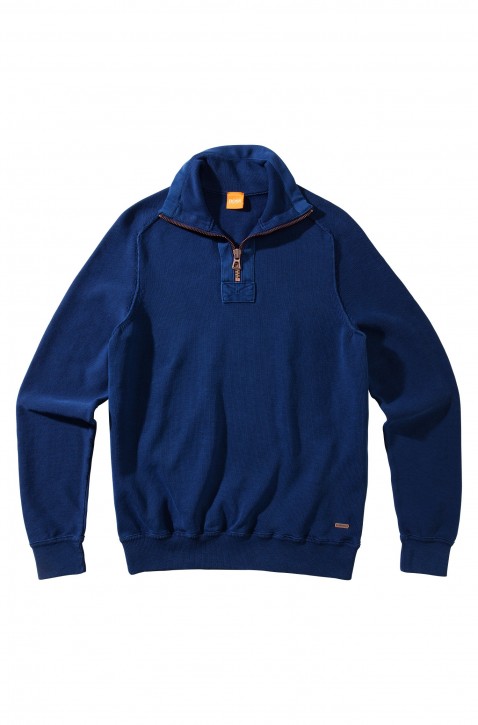 BOSS ORANGE PULLOVER KEONDRI FARBE BLAU 420 M