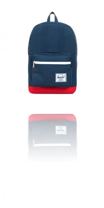 HERSCHEL RUCKSACK POP QUIZ FARBE DUKELBLAU ROT