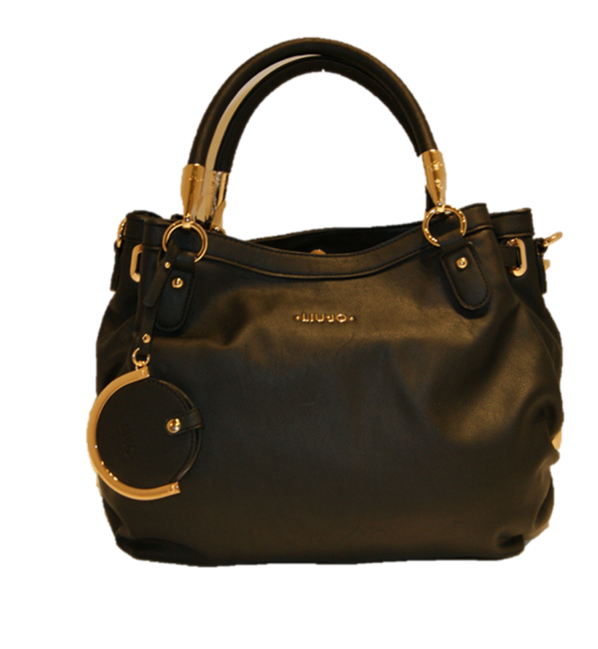 LIU JO HANDTASCHE SHOPPING M ACQUAMA FARBE SCWARZ 22222