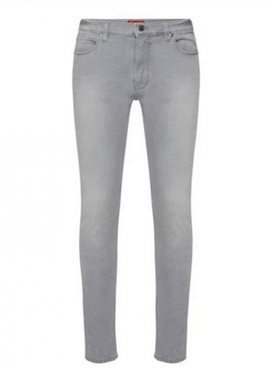 HUGO SKINNY-FIT JEANS HUGO 734 FARBE SILBER 040