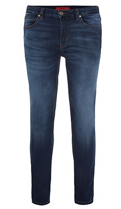 HUGO JEANS HOSE HUGO 734 FARBE DUNKELBLAU 405