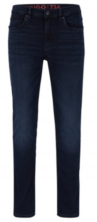 Hugo Extra Slim-Fit Jeans HUGO 734 aus blauem Stretch-Denim balu 410