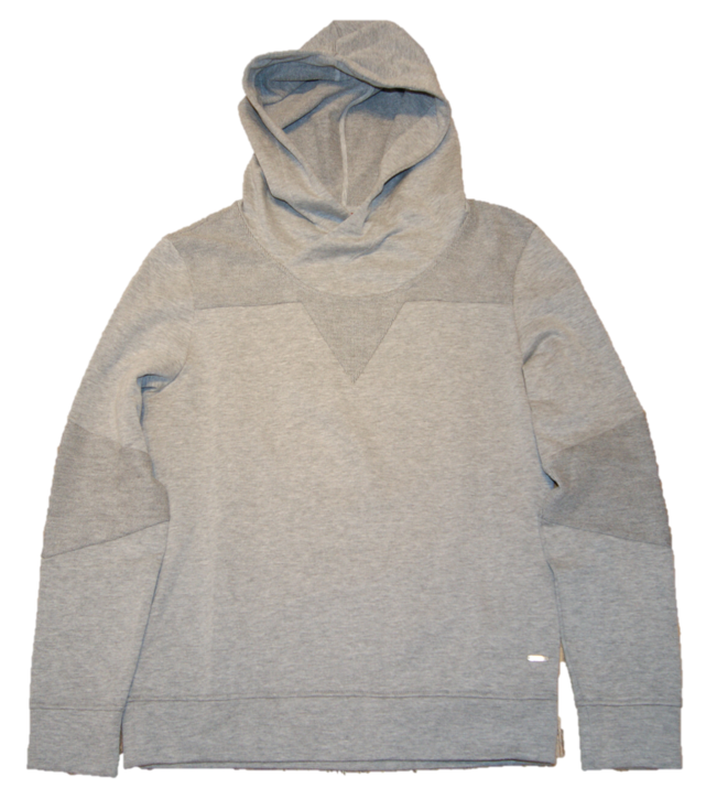 HUGO KAPUZEN-SWEATSHIRT DAMAPO FARBE GRAU 075