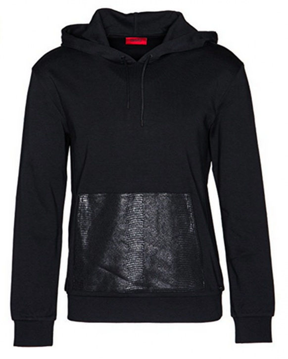 HUGO KAPUZEN SWEAT DONAS FARBE SCHWARZ 001
