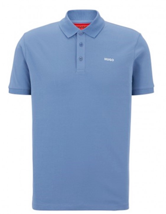 Hugo Slim-Fit Poloshirt Donos222 aus Baumwoll-Piqué blau 479