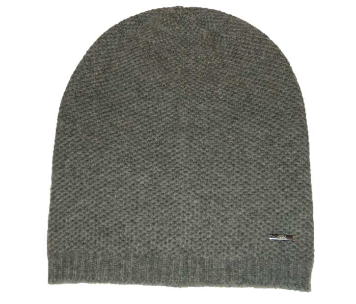 HUGO MEN KASCHMIR MÜTZE MEN-X 530/1 FARBE GRAU 033