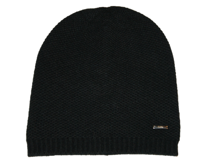 HUGO MEN KASCHMIR MÜTZE MEN-X 530/1 FARBE SCHWARZ 001
