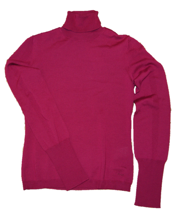 HUGO Slim-Fit Rollkragen Pullover SORELLAVA aus Schurwoll Farbe rot 657 XS