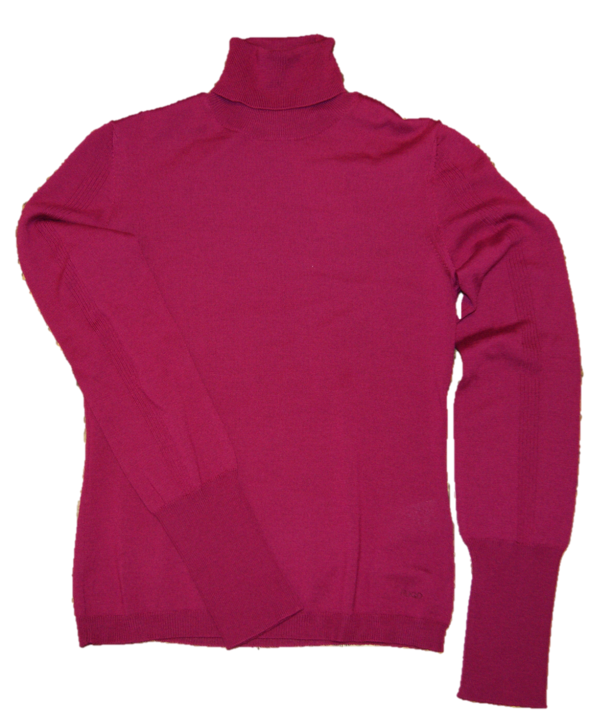 HUGO Slim-Fit Rollkragen Pullover SORELLAVA aus Schurwoll Farbe rot 657