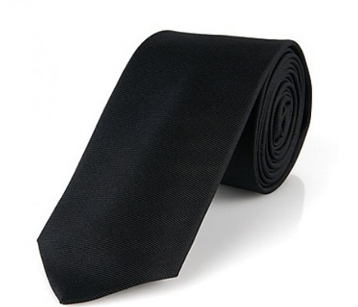 HUGO KRAWATTE TIE 6CM FARBE SCHWARZ 001