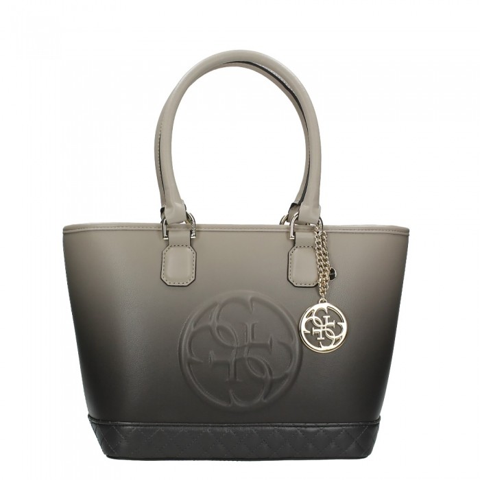 GUESS SHOPPER TASCHE AMY SMALL TOTE FARBE GRAU