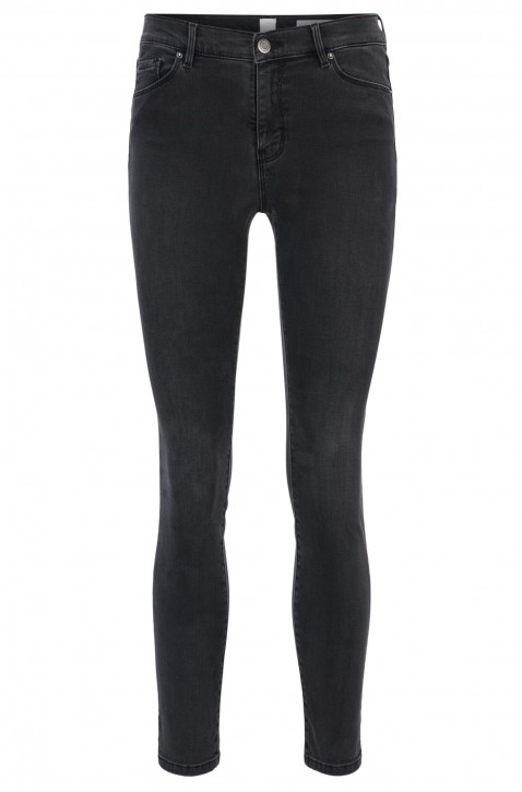 BOSS Skinny-Fit Jeans J10 Ventura PURO aus Stretch-Denim in Cropped-Länge anthrazit 020