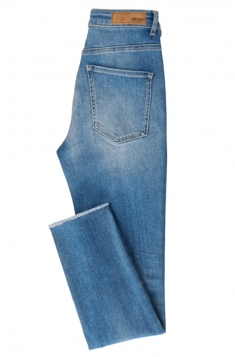 BOSS Skinny-Fit Jeans J11 Murrieta SOL aus Stretch-Denim in Cropped-Länge blau 433